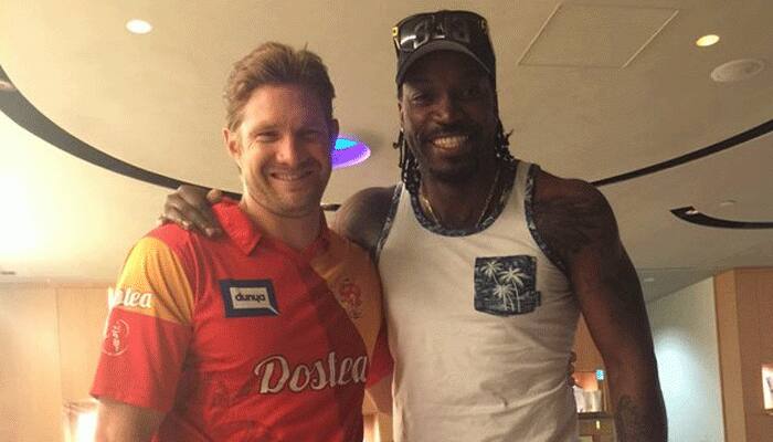 New IPL teammates Chris Gayle, Shane Watson patch up after sexism row