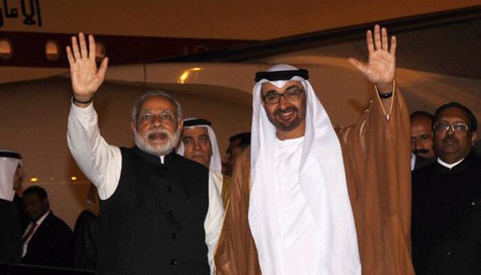 PM Modi breaks protocol, personally receives Abu Dhabi crown prince at airport - Watch video