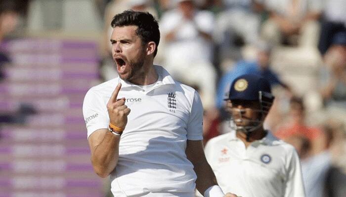James Anderson: England&#039;s leading wicket-taker collects his OBE