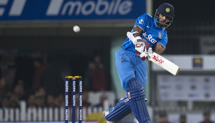 Shikhar Dhawan&#039;s maiden T20I fifty helps India to flying start against Sri Lanka in Ranchi