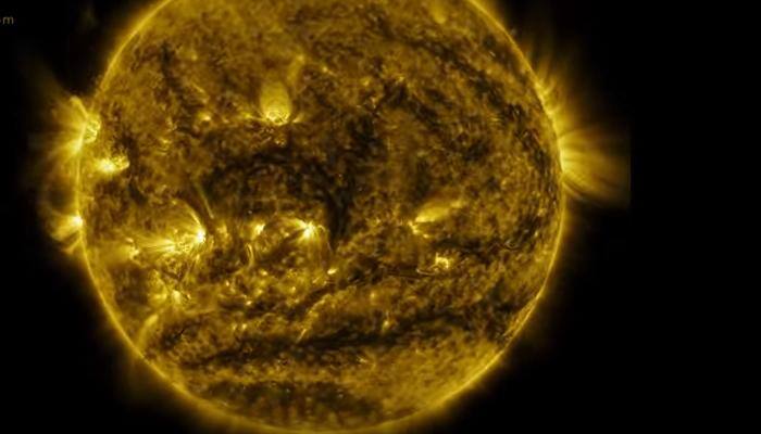 Watch: Time-lapse video shows one year of sun's activity in six minutes!