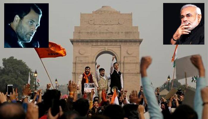 JNU crackdown: Rahul Gandhi says those quelling students' voice 'anti-national'; Opposition hits out at Modi govt