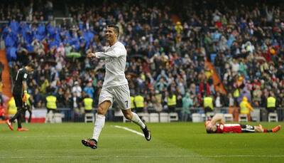 La Liga 2015-16: Cristiano Ronaldo hits double in Real Madrid win, Gary Neville records first win