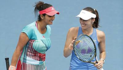 Sania Mirza-Martina Hingis survive scare to enter St. Petersburg final, extend win streak to 39
