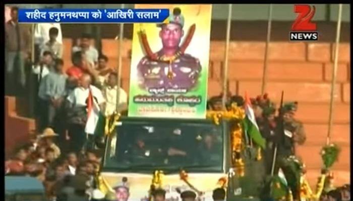 RIP Hanumanthappa: This emotional farewell to Siachen hero will move you to tears - Watch 