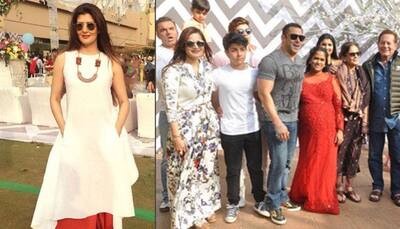 Salman Khan's 'happy moment' with Sangeeta Bijlani at Arpita's baby shower!