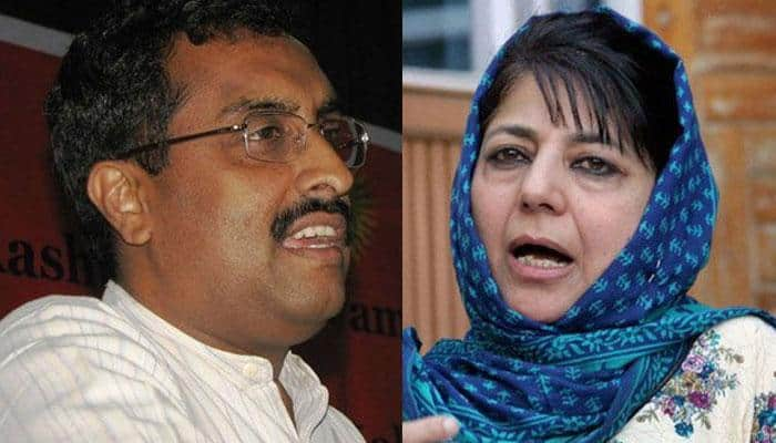 J&amp;K govt formation: BJP&#039;s Ram Madhav meets PDP president Mehbooba Mufti; logjam to end?