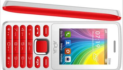 Aqua Shine dual SIM phone launched at Rs 1199