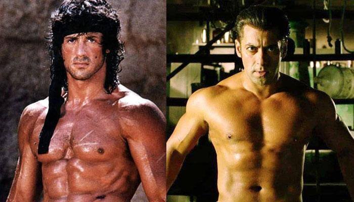 Salman Khan watches &#039;Rocky&#039;, calls Sylvester Stallone &#039;hero&#039;!