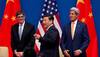 China blames US for militarising sea
