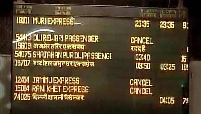 Raging Jat protests in Haryana hits Railways hard, over 700 trains cancelled