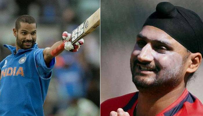 VIDEO: Shikhar Dhawan vs Harbhajan Singh! Guess who won in arm-wrestling match?