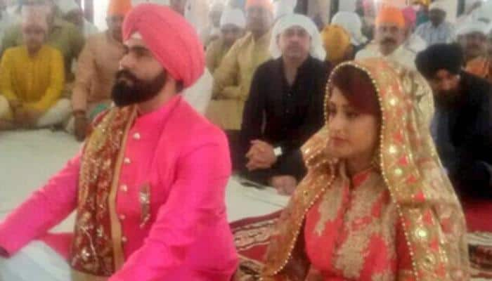 Hitched! Ex &#039;Bigg Boss&#039; contestant Aarya Babbar ties knot with Jasmine Puri—View in pics