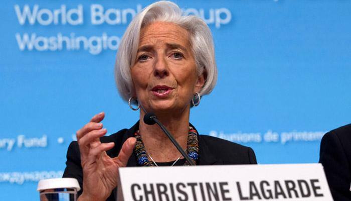 IMF chief Christine Lagarde sees 'tepid' growth for world economy