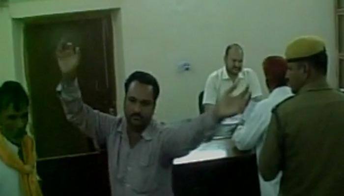 Watch: Man dances in protest after his son denied school admission under 'Right to Education'