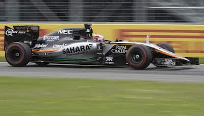 Force India's Nico Hulkenberg fastest on day three of pre-season testing