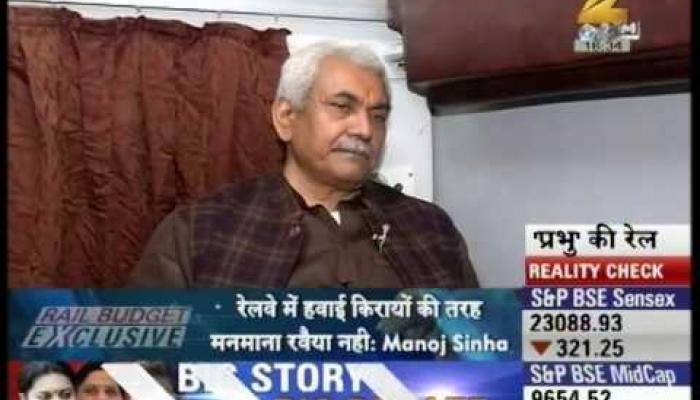 Rail Budget 2016: Watch Manoj Sinha on Zee Business 