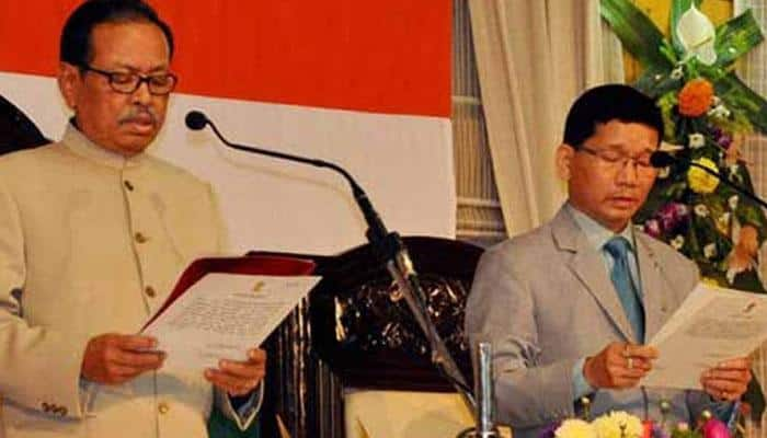 Newly-appointed Arunachal CM faces floor test today, 8 more Congress MLAs extend support