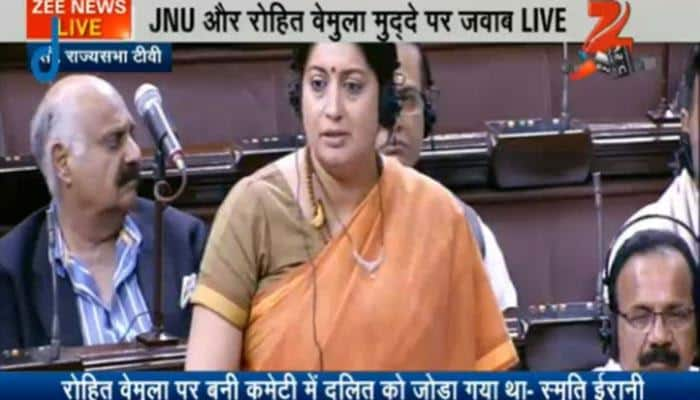 Rohith Vemula case a &#039;virtual murder&#039;, probe into suicide &#039;farce&#039;: Opposition on Smriti Irani&#039;s reply