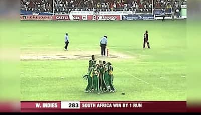 VIDEO: Watch 'the most exciting last over' in world cricket