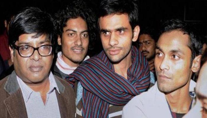 JNU row: Umar Khalid, Anirban's three-day custody ends today