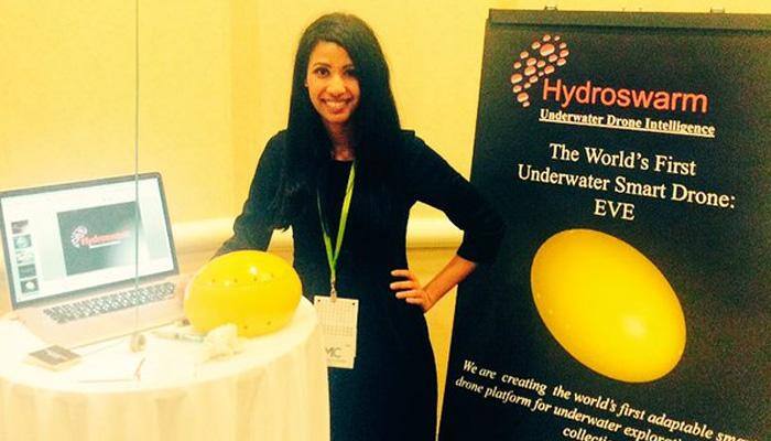 Watch: This Kolkata girl has created world&#039;s first underwater smart drone