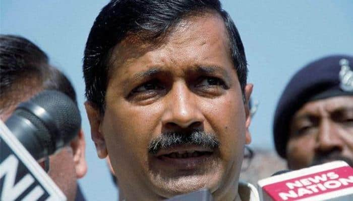 Black flags, protest welcome Arvind Kejriwal in Punjab