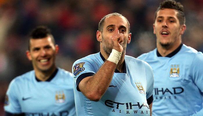 Premier League 2015-16: Pable Zabaleta urges Manchester City to harness Wembley momentum