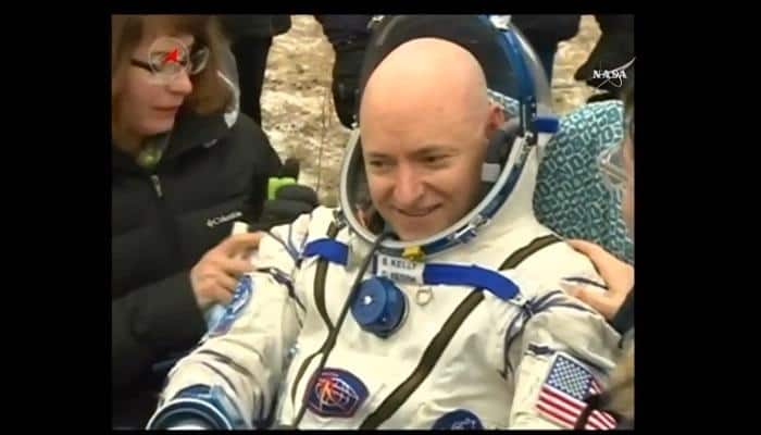 Touchdown: Scott Kelly makes successful landing on Earth with crew members!