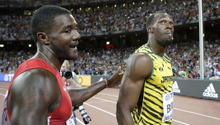 VIDEO: USA's Justin Gatlin breaks Usain Bolt 100m world record, but it won't count...