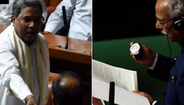 Siddaramaiah hands over Rs 70 lakh Hublot watch to Karnataka Assembly Speaker, says it&#039;s a state asset