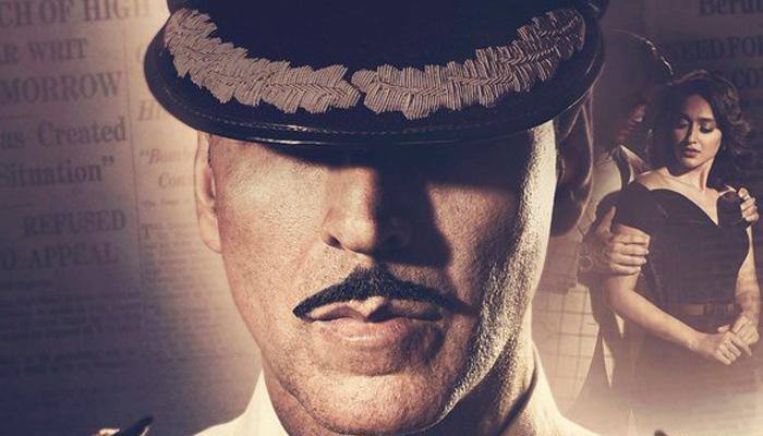 Akshay Kumar is on a roll! Check out thrilling first ever poster of &#039;Rustom&#039;!