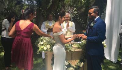 Indian cricketer Robin Uthappa gets married to tennis player Sheethal Goutham