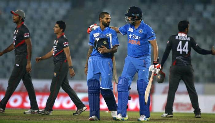 Asia Cup 2016, Match 9: India warm-up for Bangladesh final with 9-wicket win over United Arab Emirates