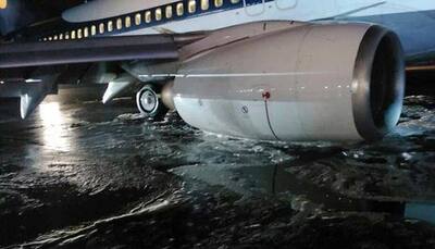 Jet Airways plane’s landing gear collapses, close shave for passengers