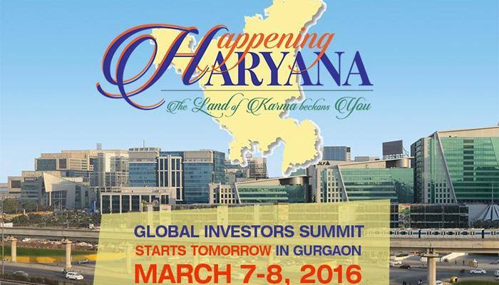 Days after Jat quota protests, Haryana global investors' summit kicks off today