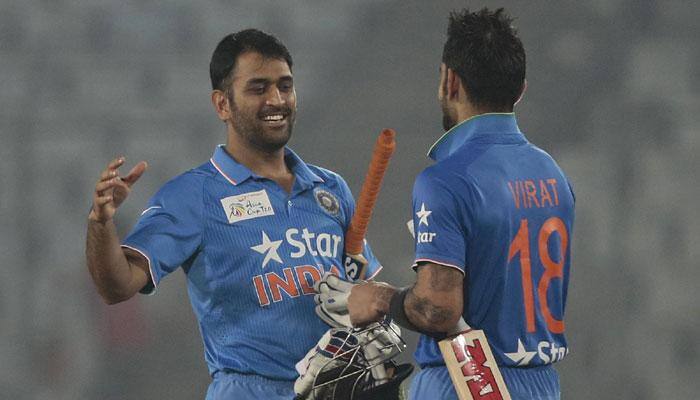 Mahendra Singh Dhoni Is Best Finisher In The World Virat Kohli Asia Cup 2016 News Zee News 7545