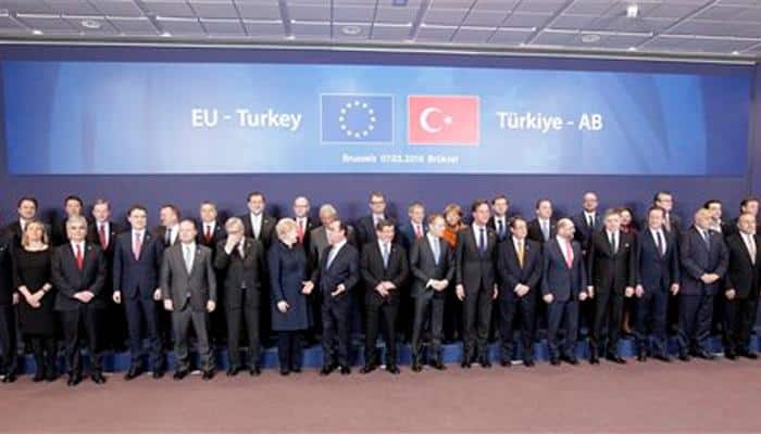 EU pushes for `breakthrough` Turkey migrant deal next week