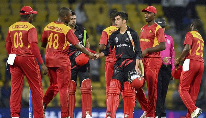 Zimbabwe beat Hong Kong by 14 runs in ICC World T20 Qualifiers