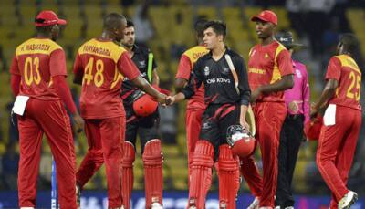 Zimbabwe beat Hong Kong by 14 runs in ICC World T20 Qualifiers