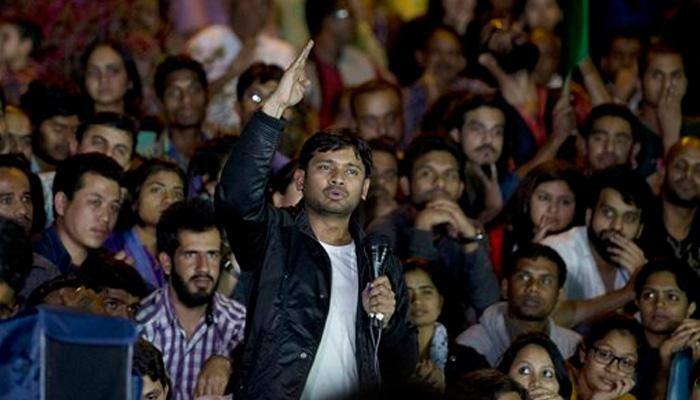 Kanhaiya Kumar&#039;s speech in JNU: `Indian Army rapes women in Kashmir` - Watch