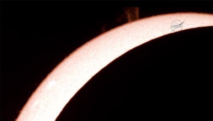 Watch: Missed the total solar eclipse this morning? NASA has the solution!