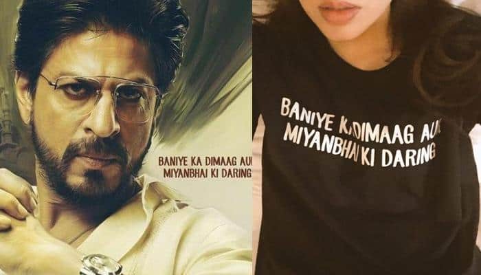&#039;Raees&#039; diaries: Shah Rukh Khan wants the t-shirt Mahira Khan is wearing!