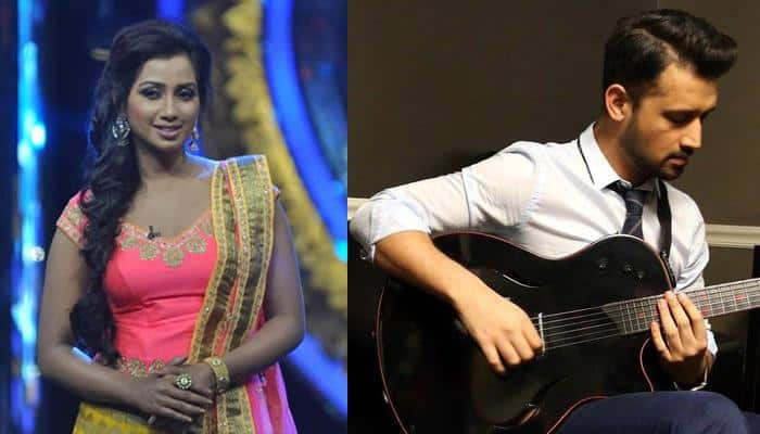 Happy Birthday Bollywood&#039;s iconic singers Shreya Ghoshal and Atif Aslam!