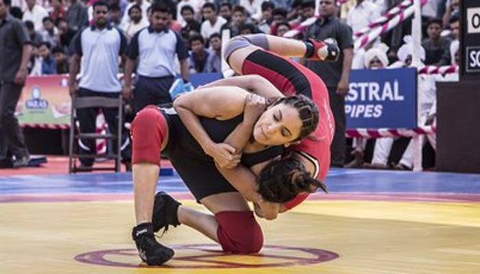 'Haryana ki Sherni' Anushka Sharma in full action mode on the sets of 'Sultan' – See pic 