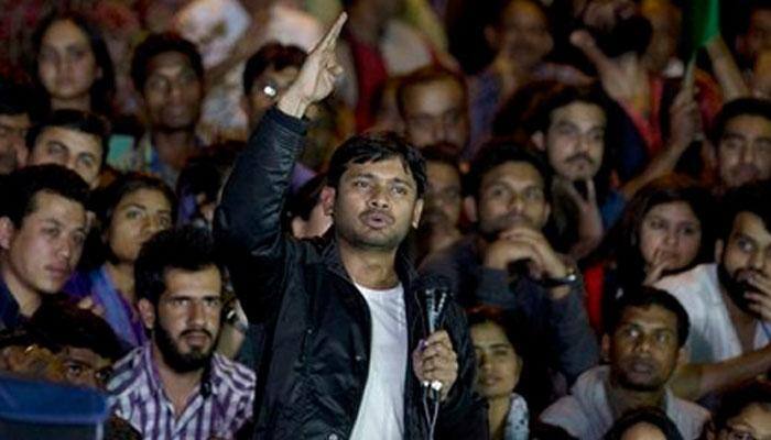 Man accused of slapping Kanhaiya Kumar files police complaint over his &#039;army rape&#039; remark