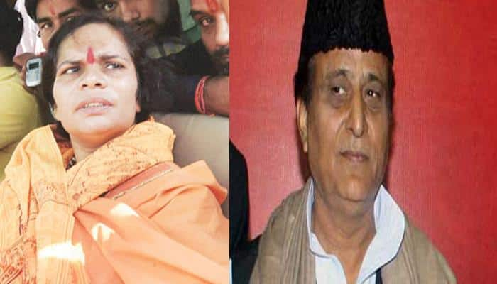 Azam Khan confesses &#039;love&#039; for Sadhvi Prachi