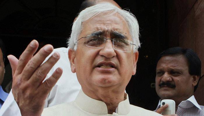 Chanting &#039;Bharat Mata Ki Jai&#039; is a matter of choice, says Salman Khurshid