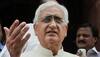 Chanting 'Bharat Mata Ki Jai' is a matter of choice, says Salman Khurshid