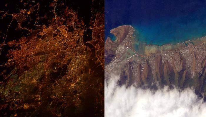 Check out! Tim Kopra shares stunning views of Delhi and Hawaii from space